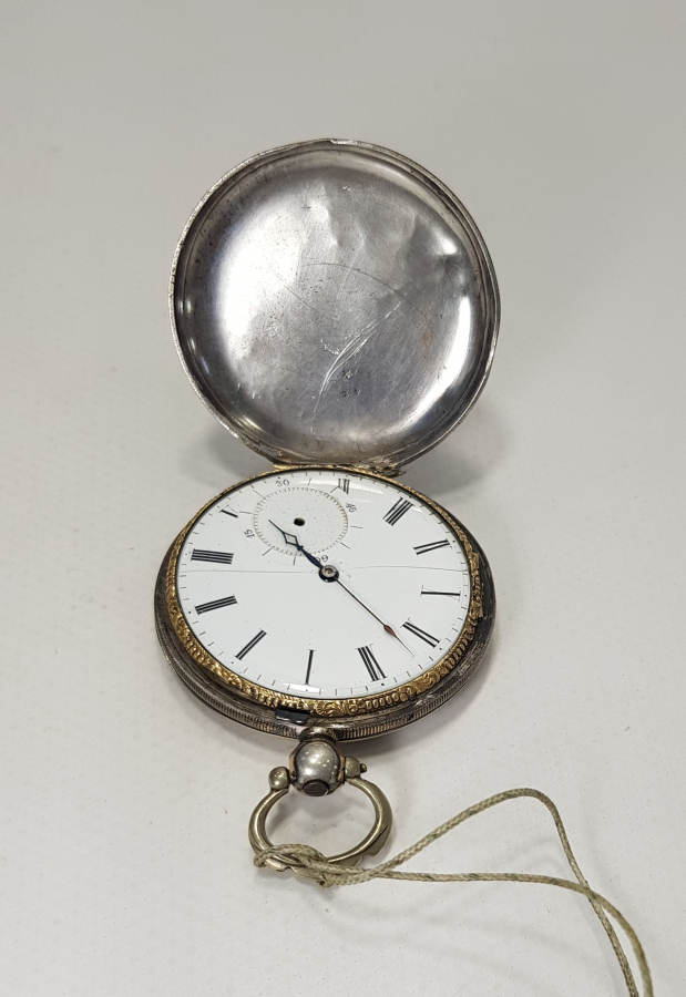 PATEK PHILIPPE GÜMÜŞ KASA CEP SAATİ