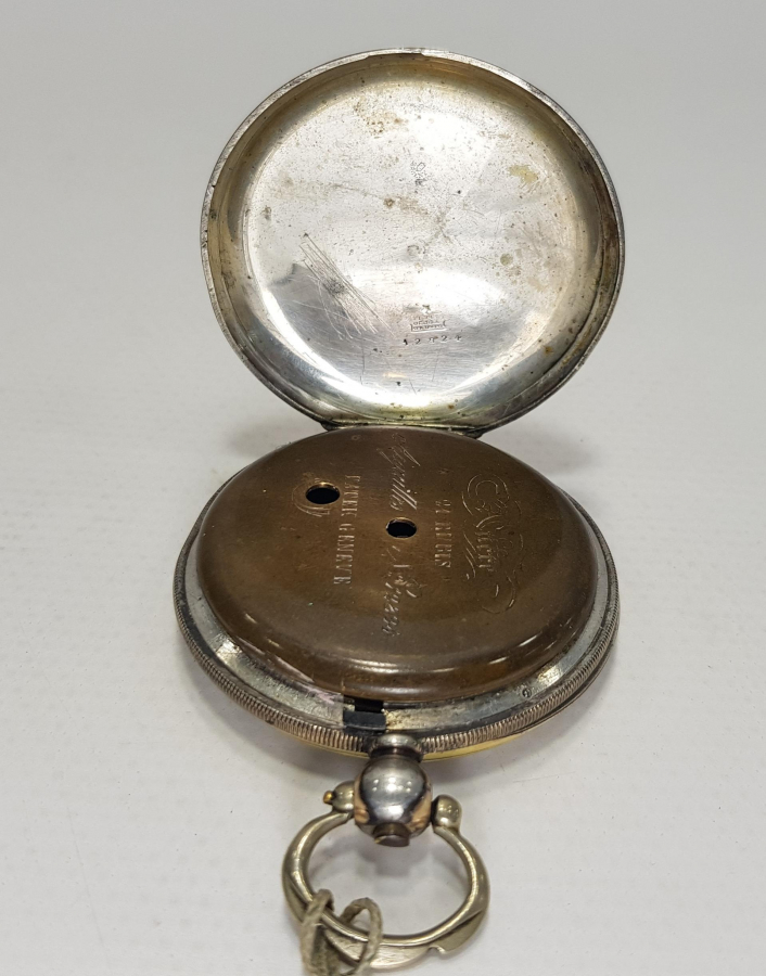 PATEK PHILIPPE GÜMÜŞ KASA CEP SAATİ