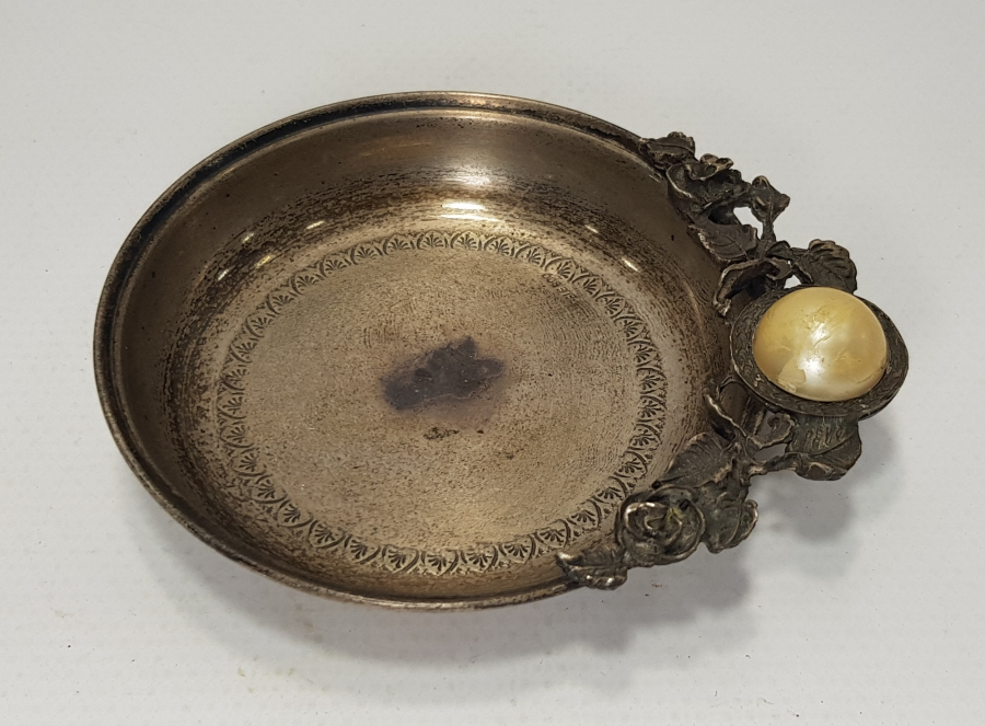 İNCİ MODELLİ GÜMÜŞ İKRAMLIK