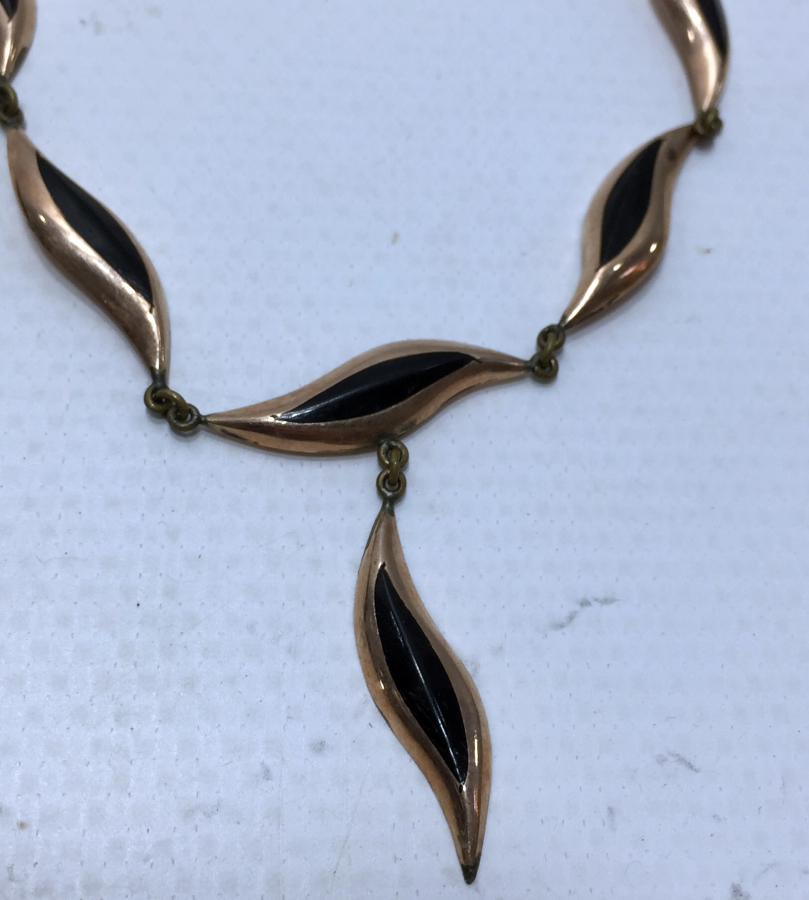 OLTU TAŞINDAN ÖZEL YAPIM ALTIN KOLYE