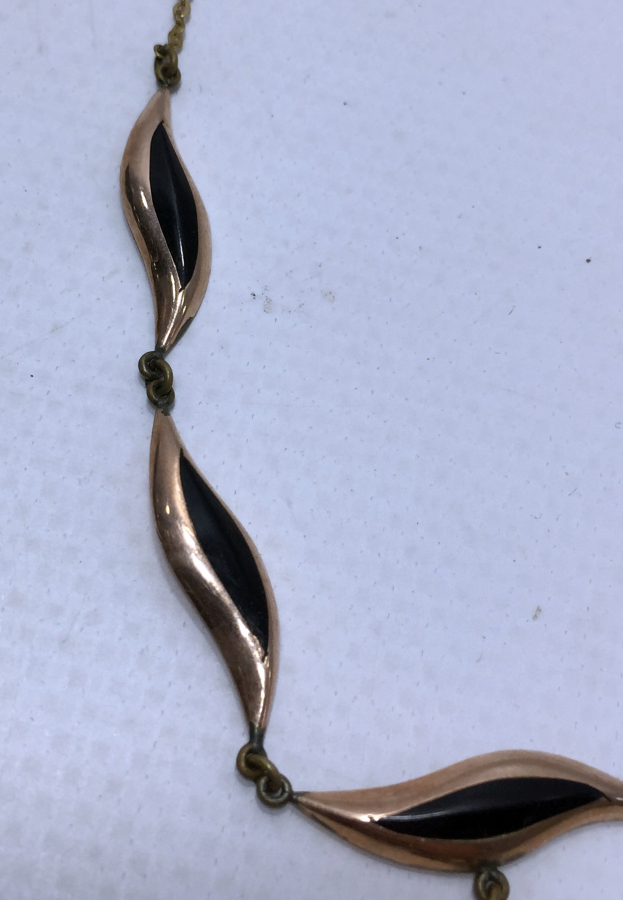 OLTU TAŞINDAN ÖZEL YAPIM ALTIN KOLYE