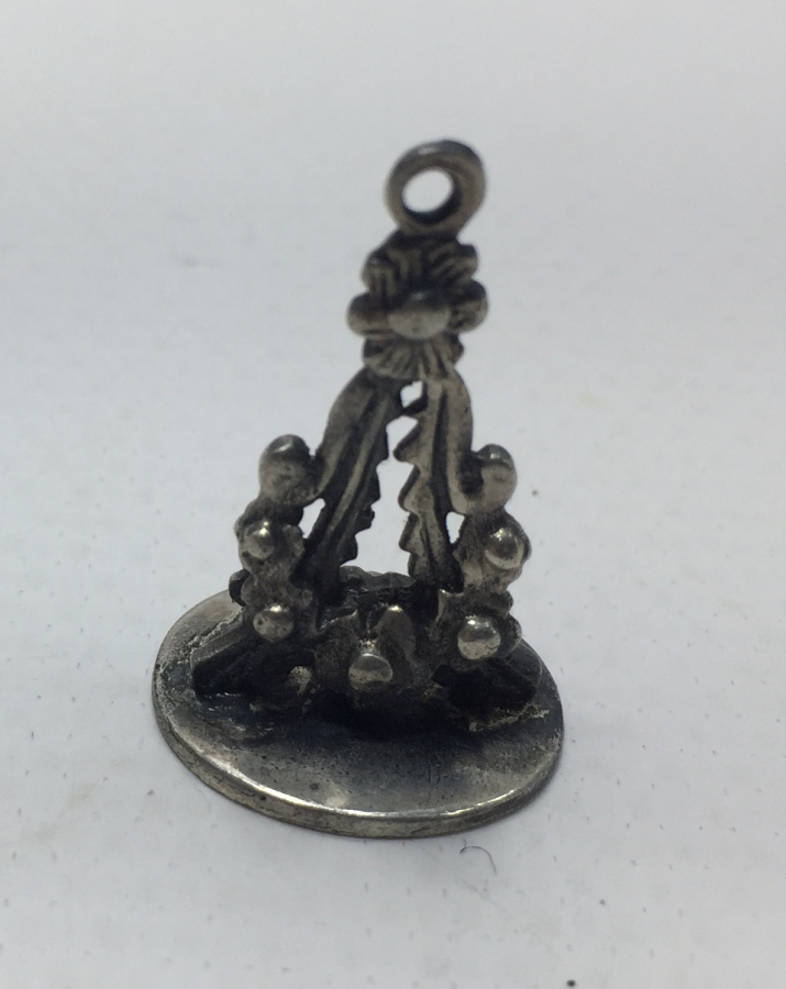 OSMANLI DÖNEMİ HAKKAK PARAFLI GÜMÜŞ ŞAHIS MÜHRÜ