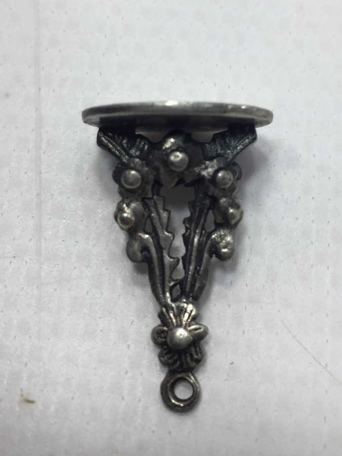 OSMANLI DÖNEMİ HAKKAK PARAFLI GÜMÜŞ ŞAHIS MÜHRÜ