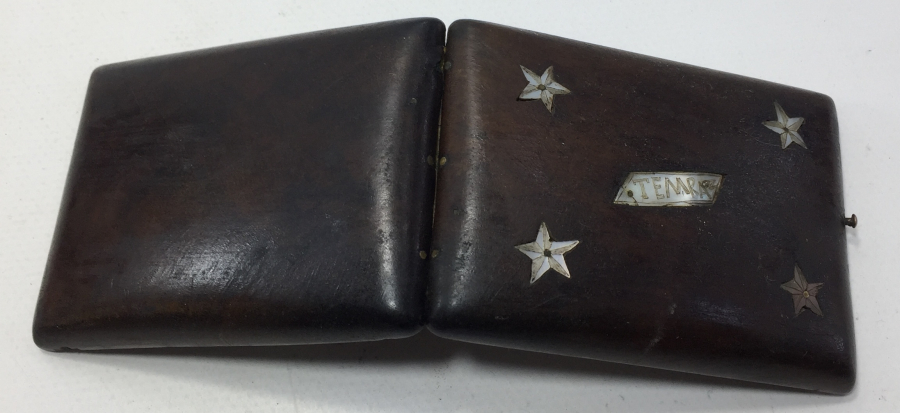 OSMANLI DÖNEMİ SEDEF İŞÇİLİKLİ SİGARA TABAKASI