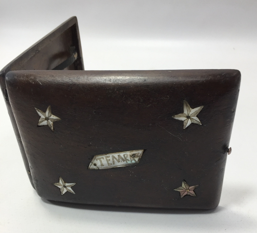 OSMANLI DÖNEMİ SEDEF İŞÇİLİKLİ SİGARA TABAKASI