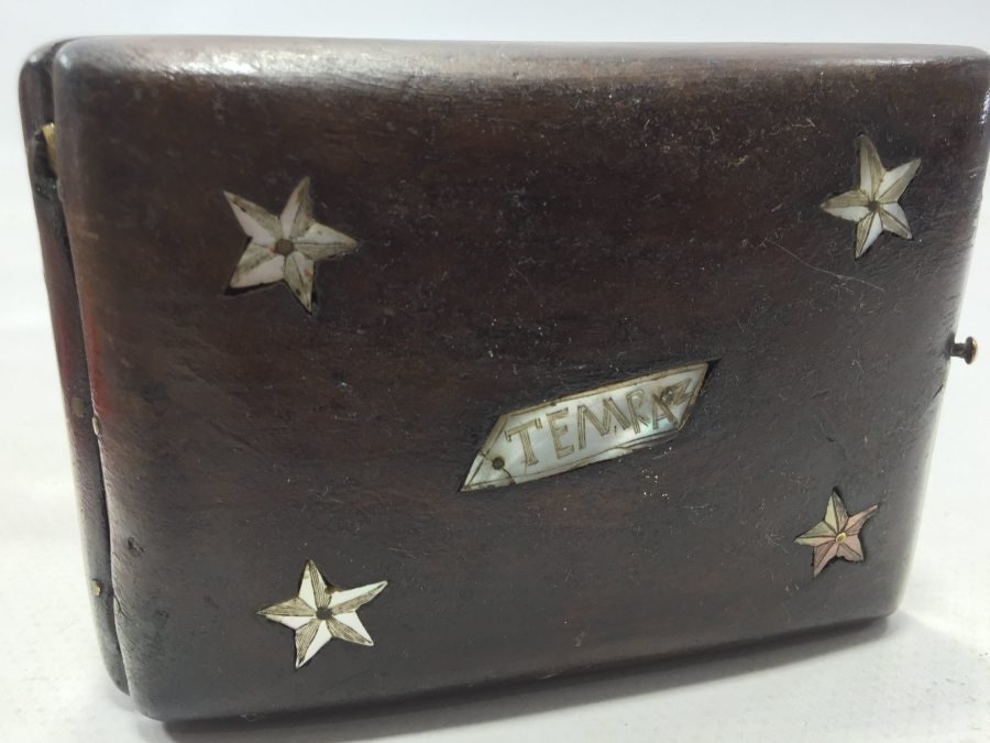 OSMANLI DÖNEMİ SEDEF İŞÇİLİKLİ SİGARA TABAKASI