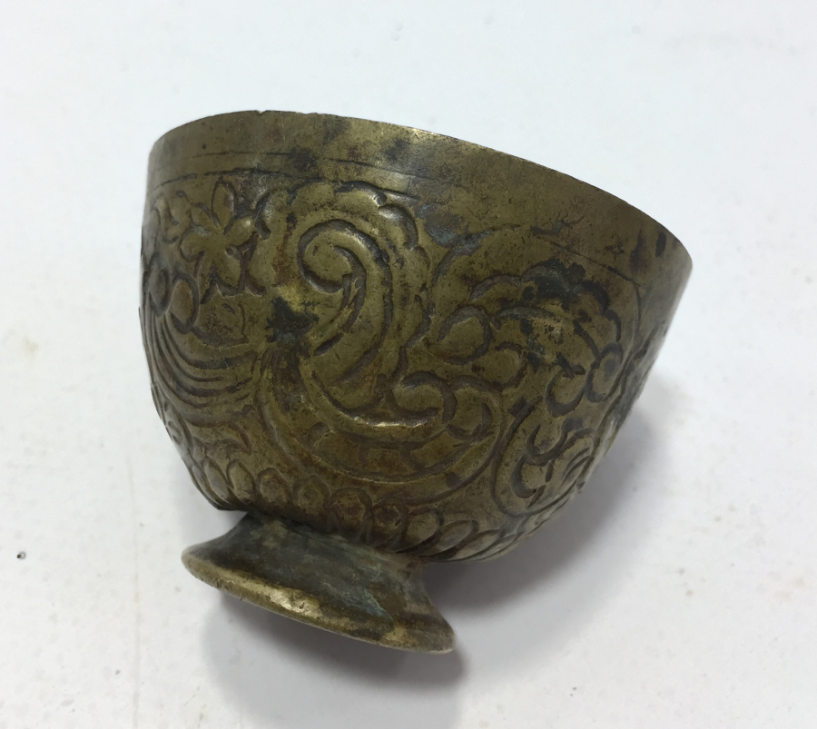 OSMANLI DÖNEMİ TOMBAK FİNCAN ZARFI