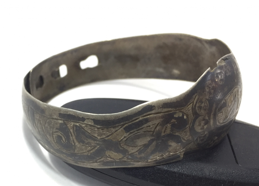 OSMANLI DÖNEMİ ÜZERİ YAZILI SAVATLI BİLEKLİK