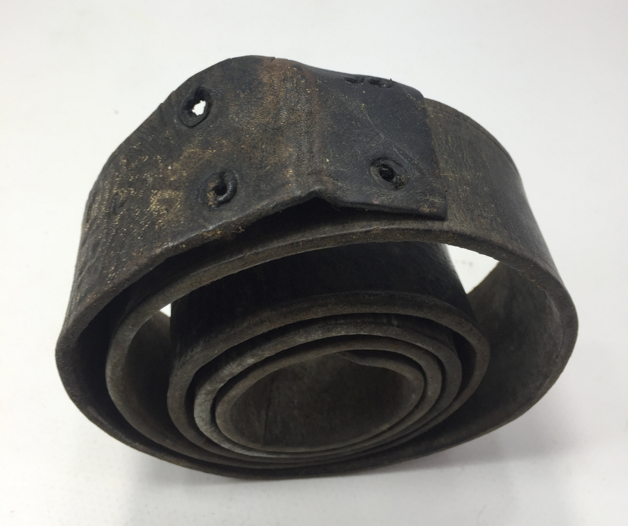 1. DÜNYA SAVAŞI DÖNEMİ ÜZERİ YAZILI OSMANLI DÖNEMİ SUBAY KEMERİ