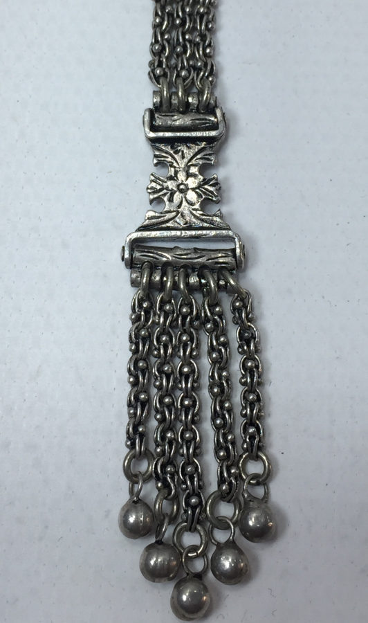 ARNAVUT ZİNCİRDEN YAPILMIŞ GÜMÜŞ KÖSTEK SALLAMASI