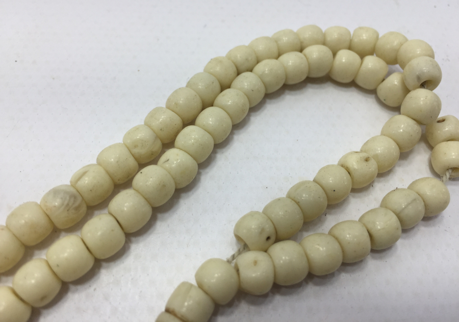 OSMANLI DÖNEMİ 66 TANEDEN OLUŞAN KEMİK TESBİH