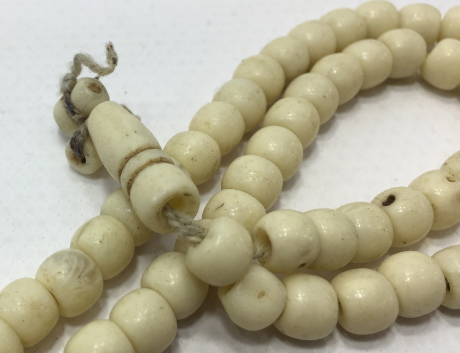 OSMANLI DÖNEMİ 66 TANEDEN OLUŞAN KEMİK TESBİH