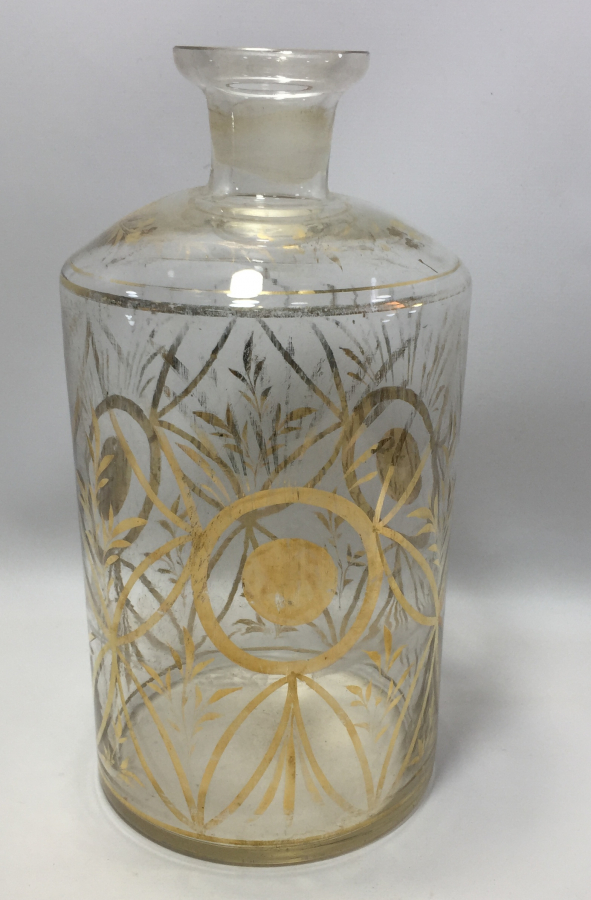 OSMANLI DÖNEMİ BEYKOZ İŞİ BÜYÜK BOY ECZACI ŞİŞESİ