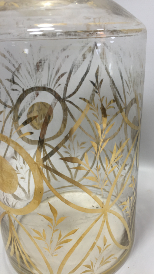 OSMANLI DÖNEMİ BEYKOZ İŞİ BÜYÜK BOY ECZACI ŞİŞESİ