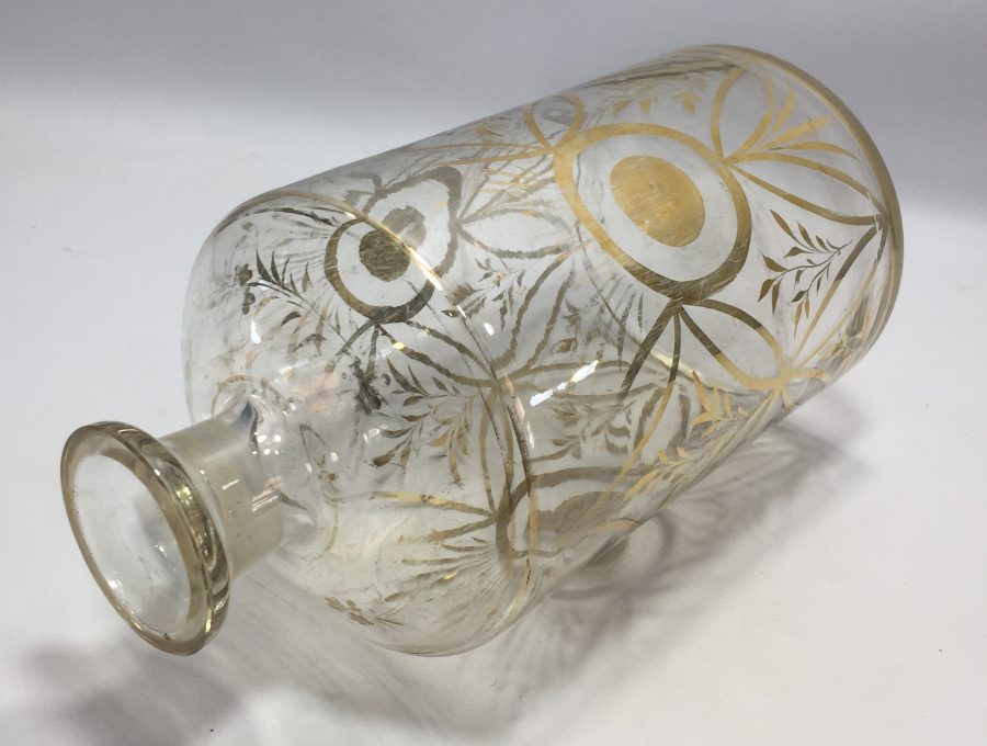 OSMANLI DÖNEMİ BEYKOZ İŞİ BÜYÜK BOY ECZACI ŞİŞESİ