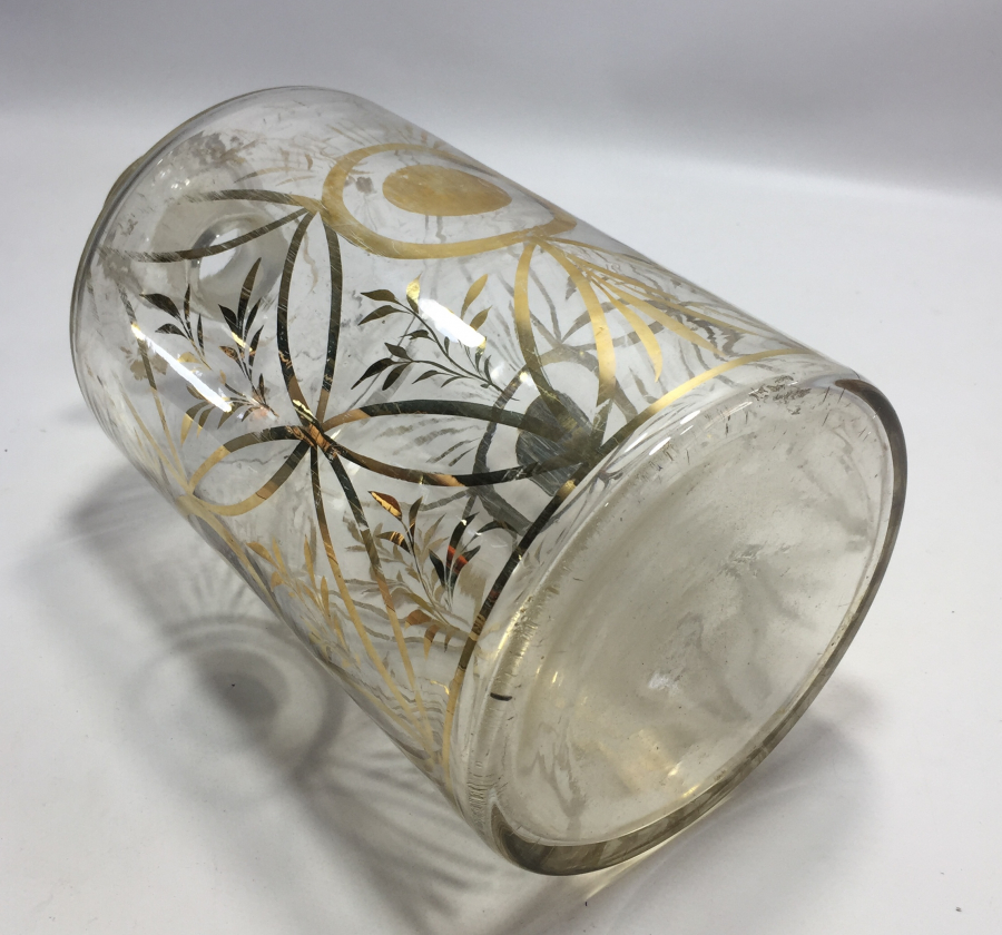 OSMANLI DÖNEMİ BEYKOZ İŞİ BÜYÜK BOY ECZACI ŞİŞESİ