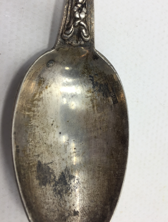 OSMANLI DÖNEMİ TUĞRALI GÜMÜŞ KAŞIK