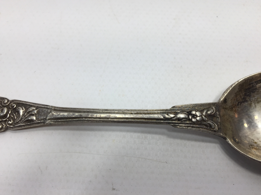 OSMANLI DÖNEMİ TUĞRALI GÜMÜŞ KAŞIK