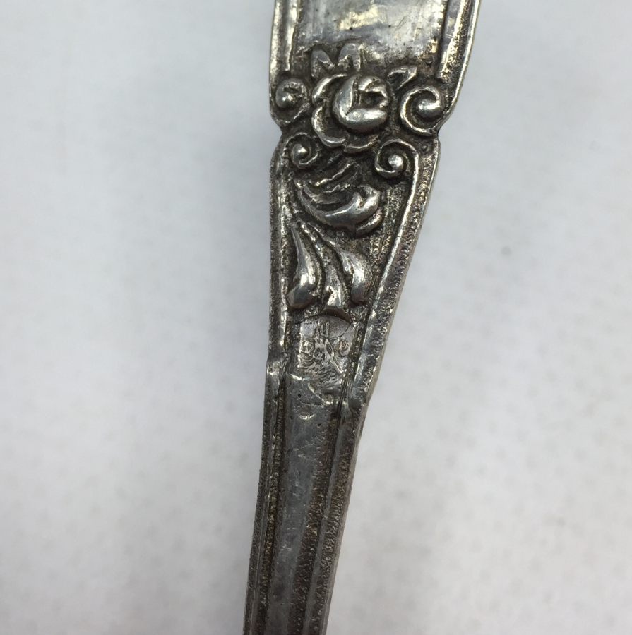 OSMANLI DÖNEMİ TUĞRALI GÜMÜŞ KAŞIK