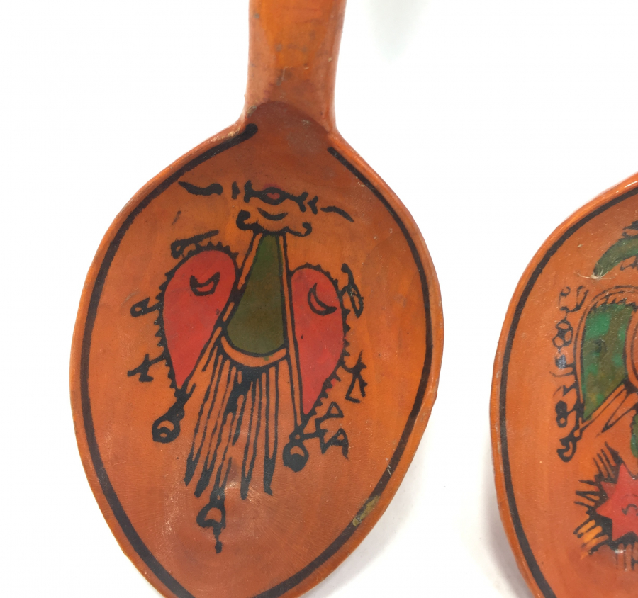 OSMANLI DÖNEMİ ÜZERİNDE MEŞRUTİYET VE OSMANLI DEVLET ARMASI BULUNAN 2 ADET KAŞIK