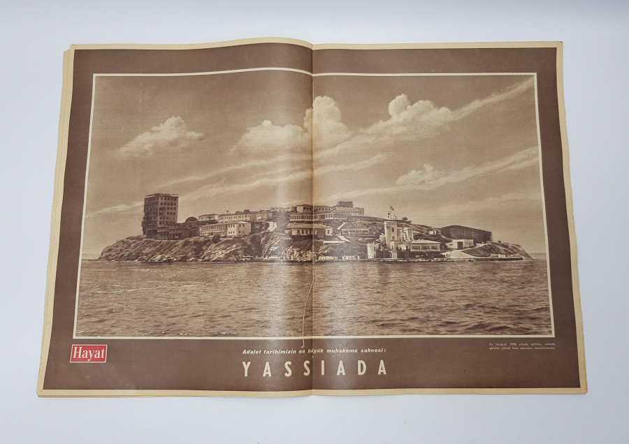 14 EKİM 1960 YASSIADA VE MENDERES KONULU HAYAT DERGİSİ