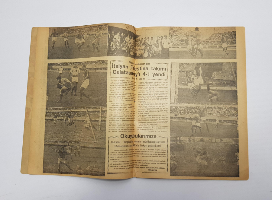 1948 GALATASARAY KAPAKLI TÜRKSPOR DERGİSİ