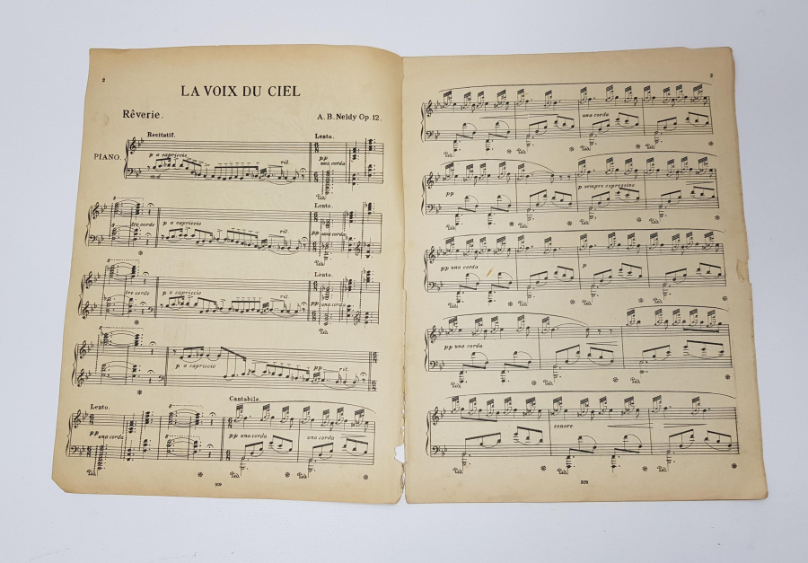 CONSTANTINOPLE LA VOIX DU CIEL MÜZİK NOTA KİTAPÇIĞI