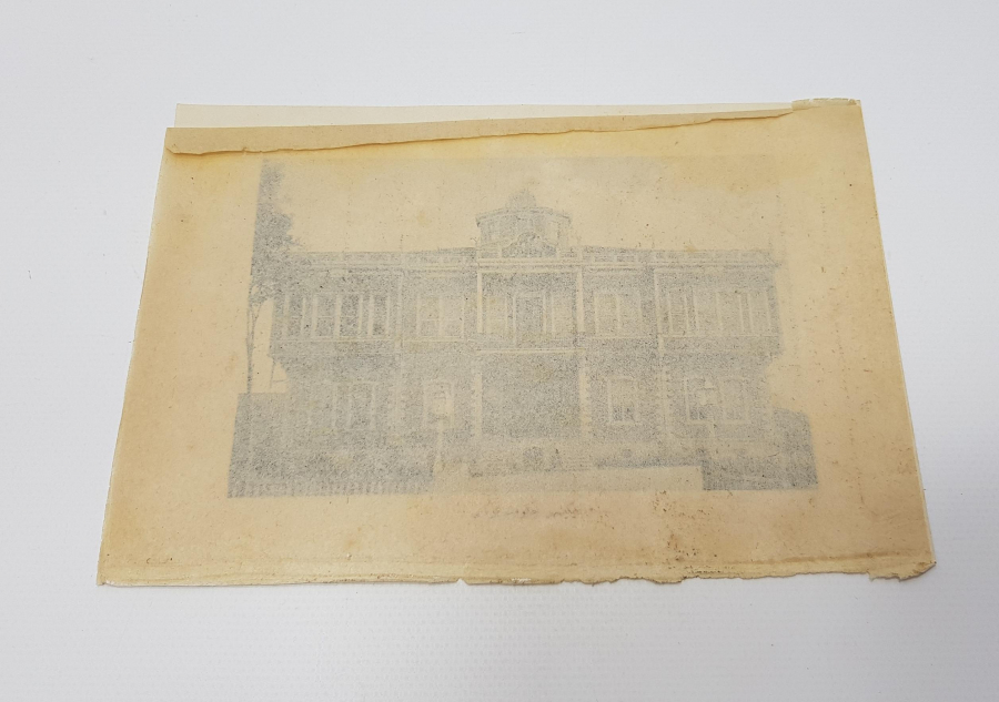 OSMANLICA YAZILI GRAVÜR: BURSA YENİŞEHİR HÜKÜMET KONAĞI