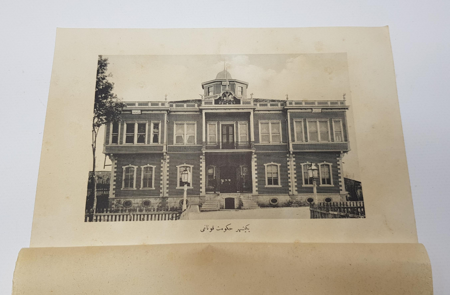 OSMANLICA YAZILI GRAVÜR: BURSA YENİŞEHİR HÜKÜMET KONAĞI