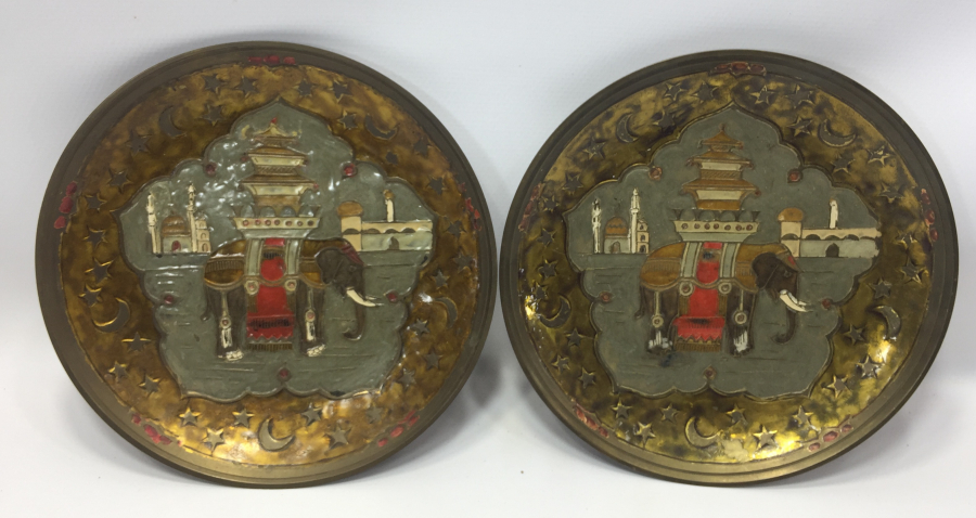 2 ADET ÜZERİ MİNELİ DUVAR TABAĞI