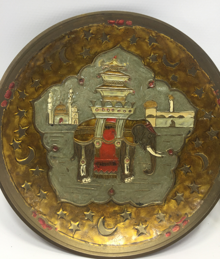 2 ADET ÜZERİ MİNELİ DUVAR TABAĞI