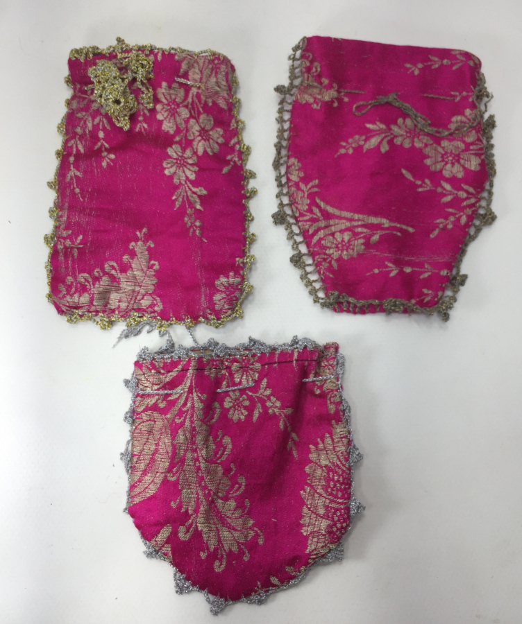 3 ADET EL İŞİ ELMASİYE KESE