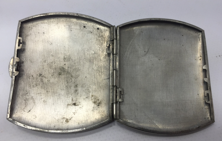 ALPAKADAN MAMUL SİGARA TABAKASI