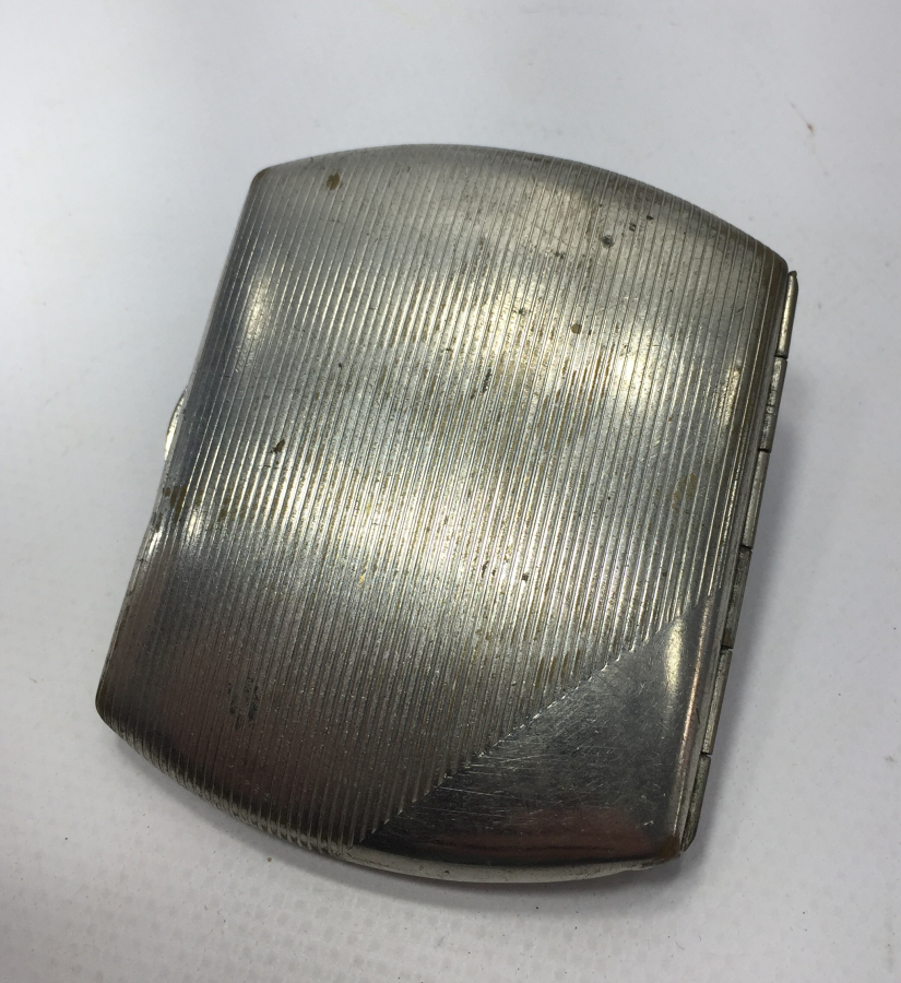 ALPAKADAN MAMUL SİGARA TABAKASI