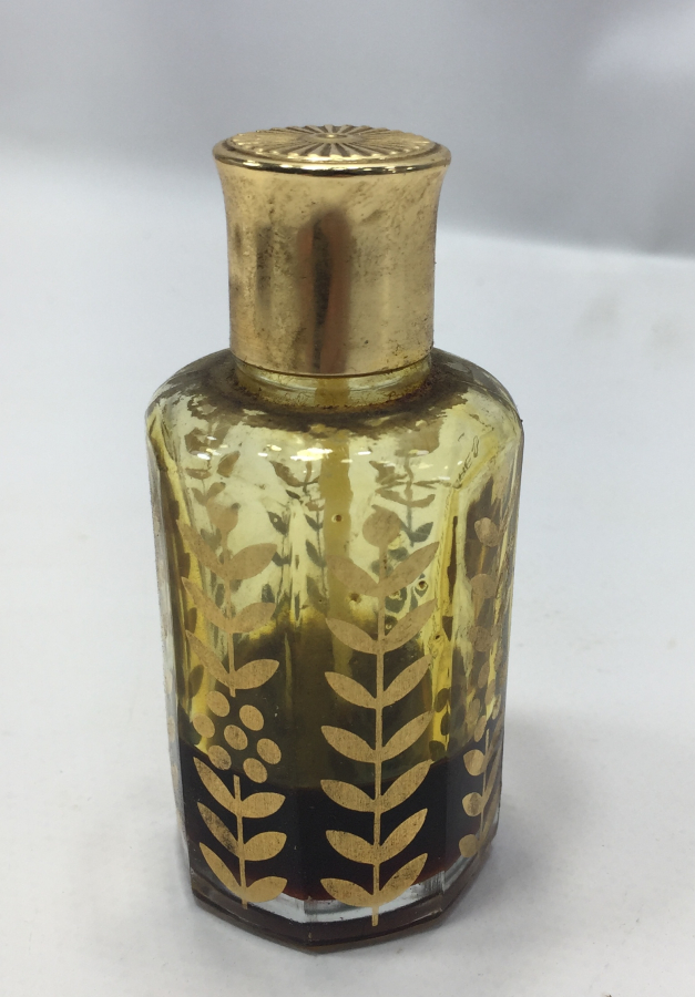 İÇİNDE KOKUSU İLE ALTIN VARAKLI BEYKOZ KOKU ŞİŞESİ