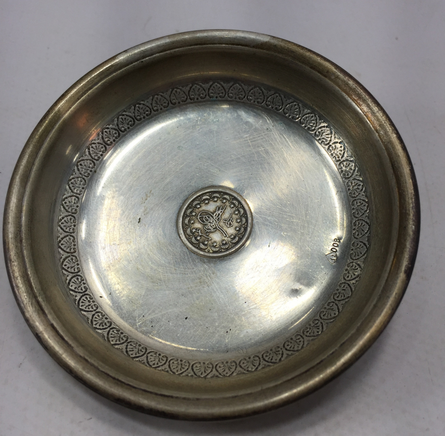 ORTASI TUĞRALI SÜLEYMANİYE İŞİ KINA TASI