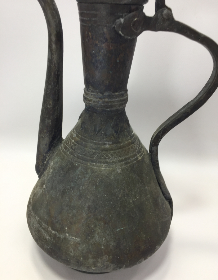 OSMANLI DÖNEMİ 1800 BAŞLARI NADİR FORMDA TEKKE İŞİ İBRİK