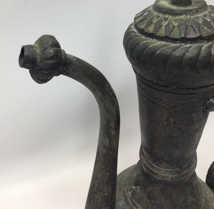 OSMANLI DÖNEMİ 1800 BAŞLARI NADİR FORMDA TEKKE İŞİ İBRİK