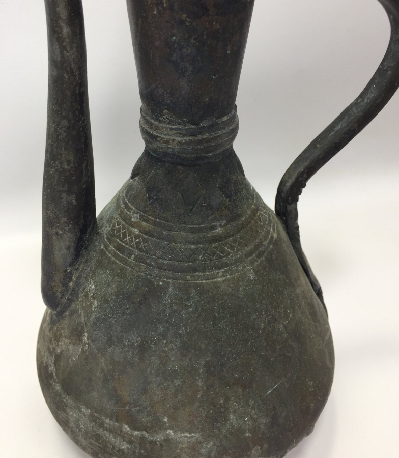 OSMANLI DÖNEMİ 1800 BAŞLARI NADİR FORMDA TEKKE İŞİ İBRİK