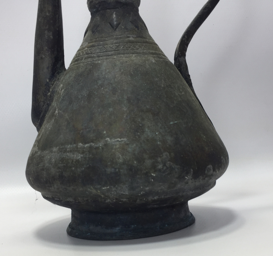 OSMANLI DÖNEMİ 1800 BAŞLARI NADİR FORMDA TEKKE İŞİ İBRİK