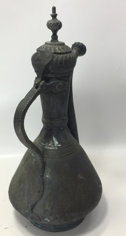 OSMANLI DÖNEMİ 1800 BAŞLARI NADİR FORMDA TEKKE İŞİ İBRİK