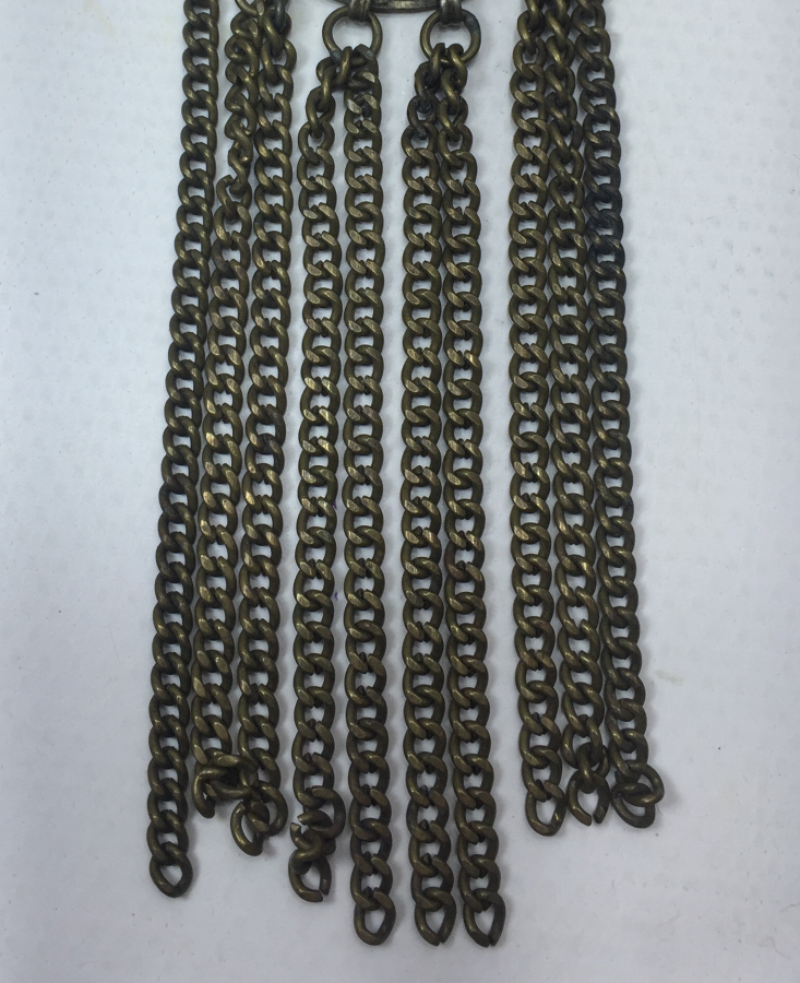 OSMANLI DÖNEMİ KABARTMA İŞÇİLİKLİ FES SÜSÜ