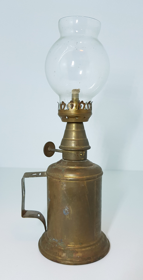 1900'LERDEN PİRİNÇ HAZNELİ GAZ LAMBASI