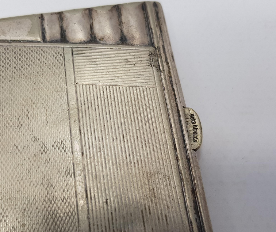 ALPAKA SİGARA TABAKASI 