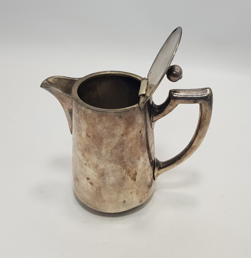 ANTİKA GÜMÜŞ KAPLAMA SÜTLÜK 