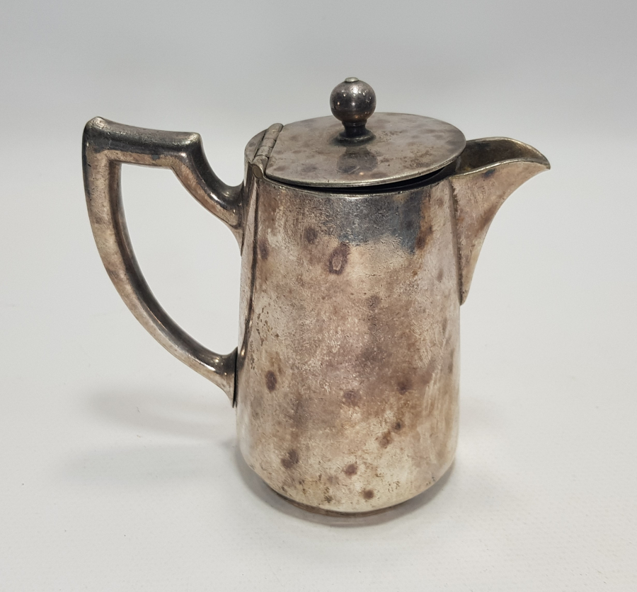 ANTİKA GÜMÜŞ KAPLAMA SÜTLÜK 