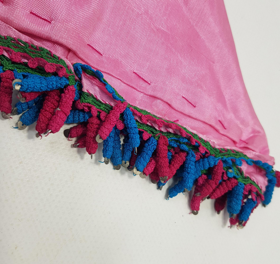 BERGAMA KOZAK YÖRESİ SÖĞÜT ÇİÇEĞİ MODELİ İĞNE OYASI YAZMA