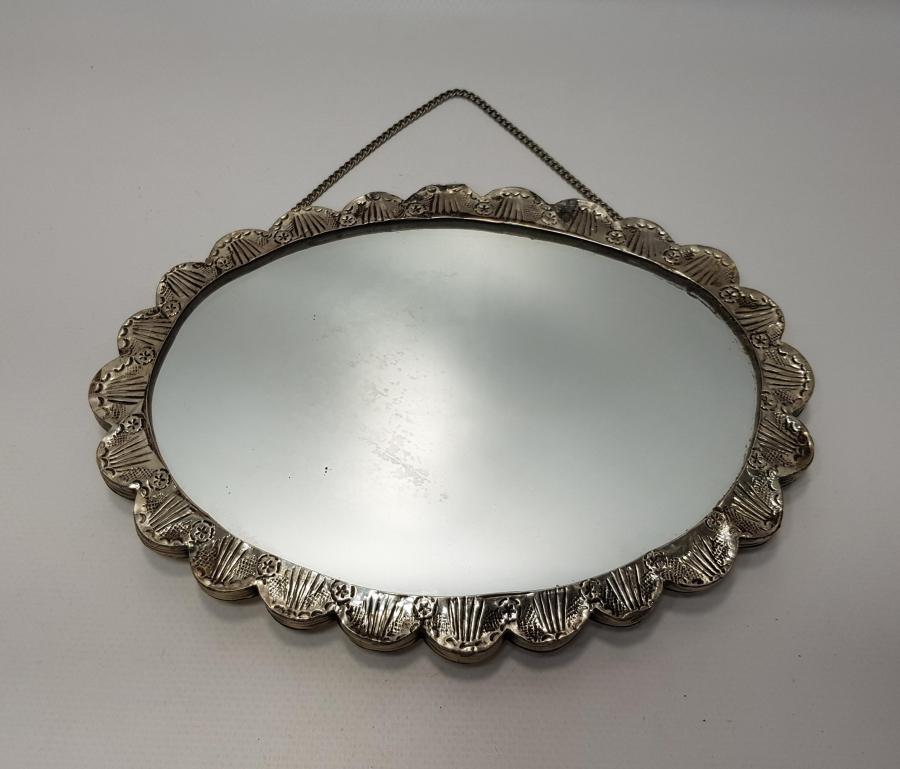 BÜYÜK BOY GÜMÜŞ DUVAR AYNASI 