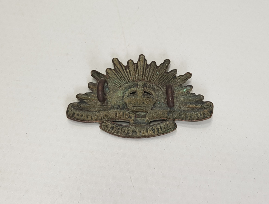 ÇANAKKALE SAVAŞI ANZAK ASKERİ ŞAPKA KOKARTI