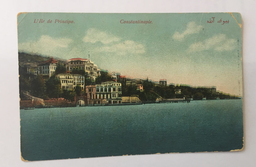 OSMANLI DÖNEMİ HOTEL KALİPSO GÖRSELLİ KARTPOSTAL